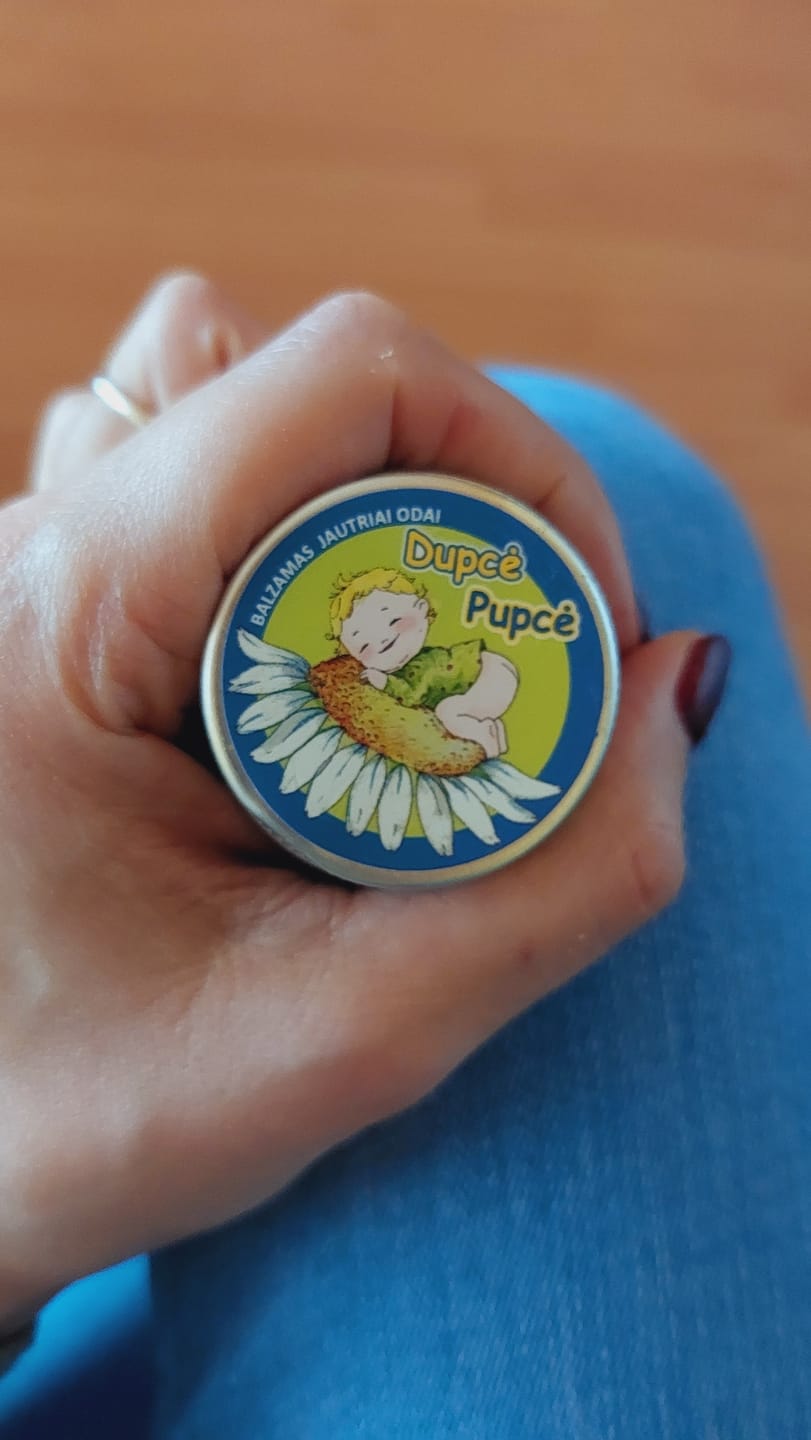 Customer photo review of Balzamas užpakaliukui „Dupcė Pupcė“