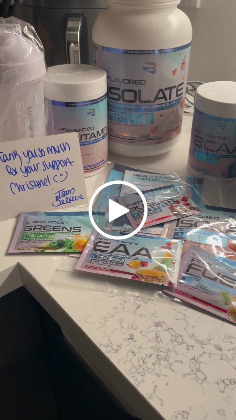 Customer video review of BCAA
