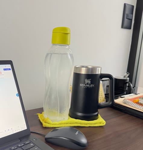 Customer photo review of Stanley Adventure Big Grip Beer Stein