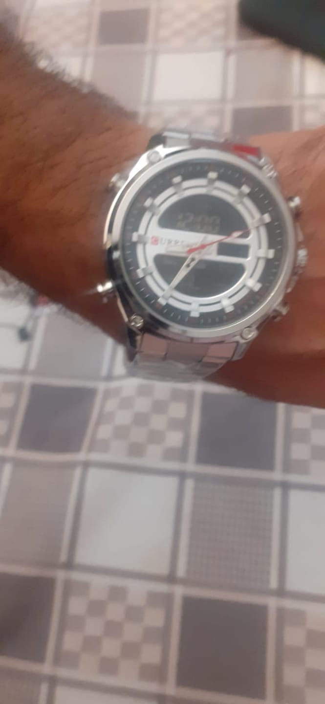 Customer photo review of Curren Sydney® orologio uomo acciaio
