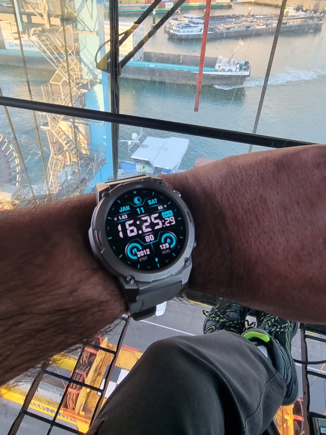 Customer photo review of ULTRA 2+ Grijs bandje