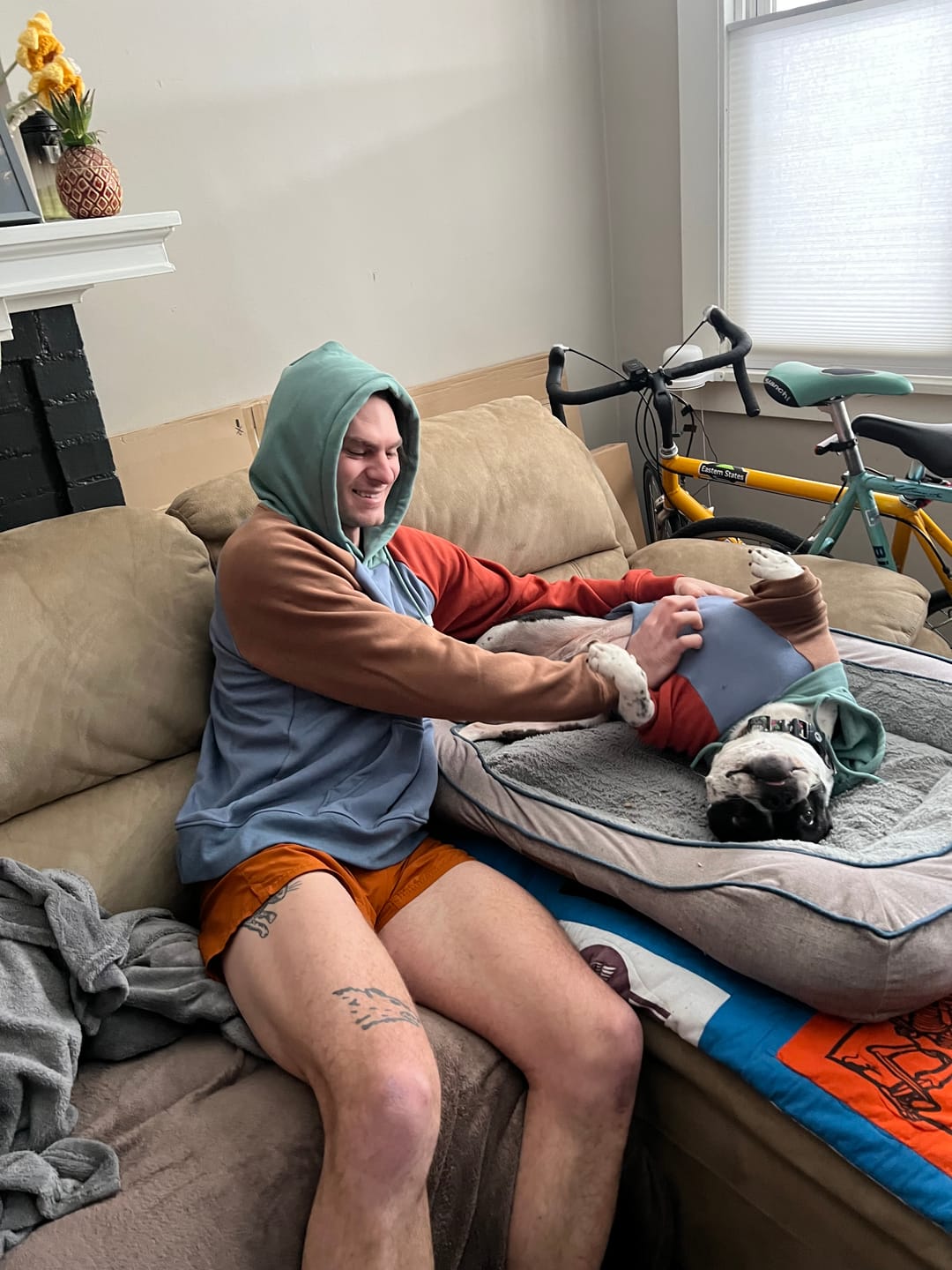 Customer photo review of Alpine Human Hoodie