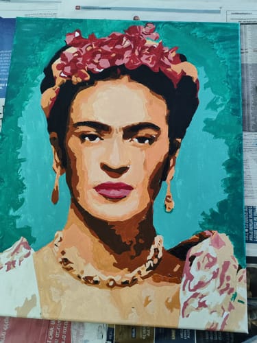 Customer photo review of צביעה לפי מספרים - BS51517