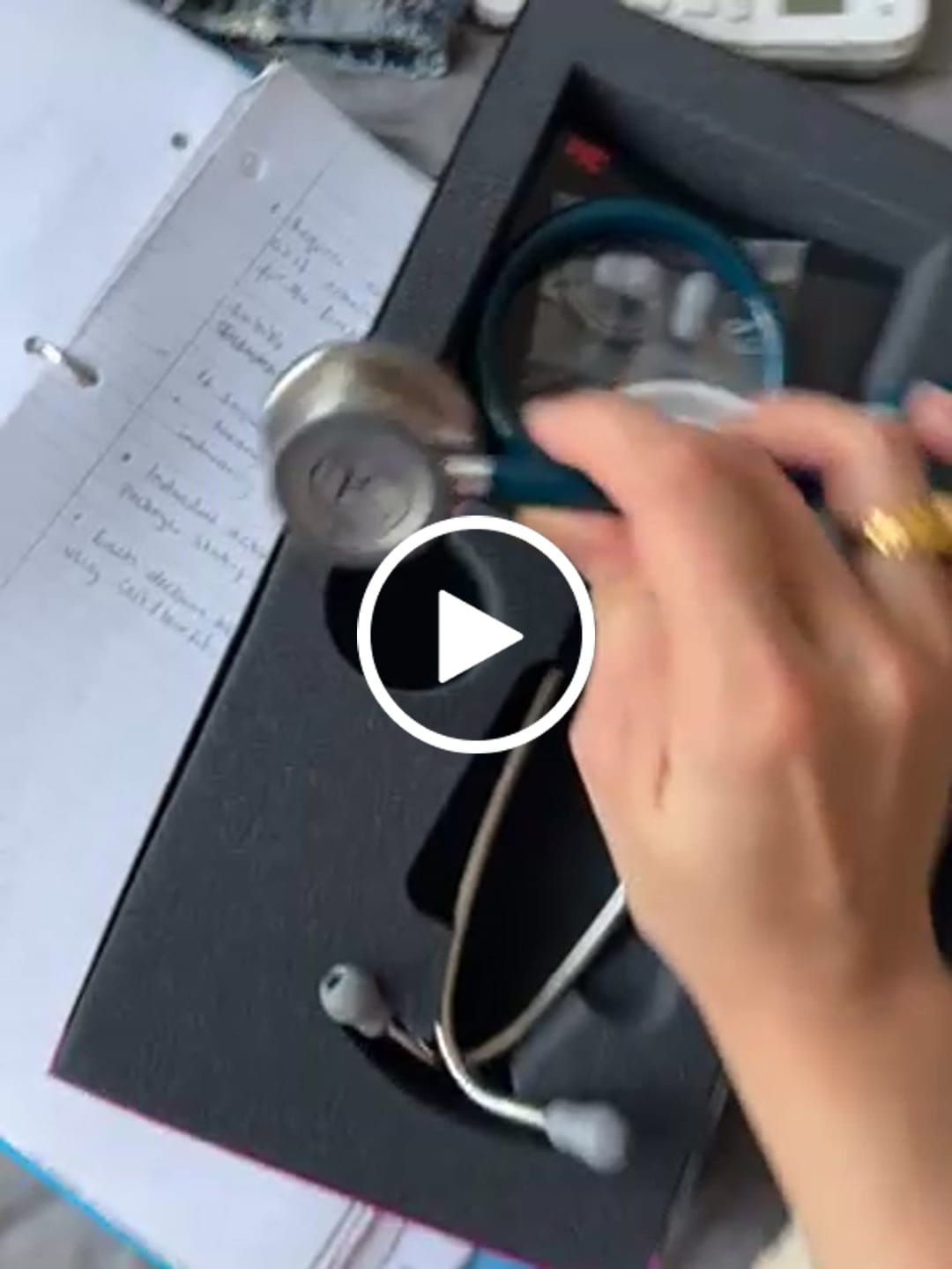 Customer video review of Littmann Classic III Monitoring Stethoscope: Caribbean Blue 5623