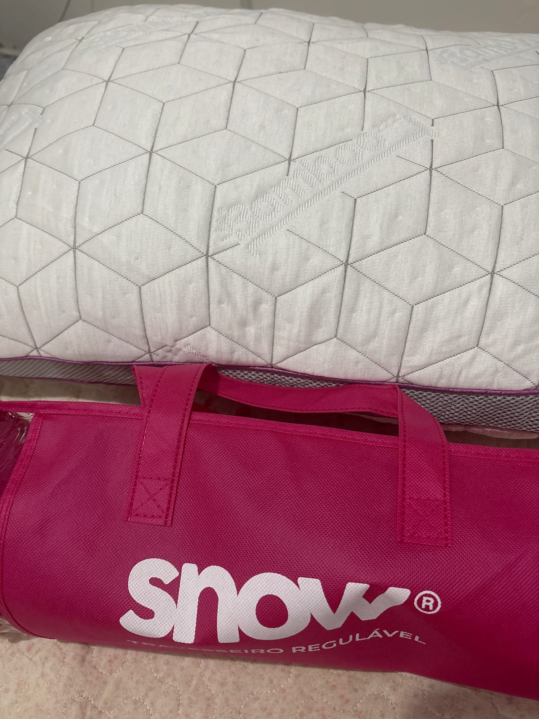 Customer photo review of Adjustable Pillow SnowTouch™