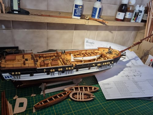 Reseña con foto de un cliente sobre Maqueta Barco Apóstol Felipe