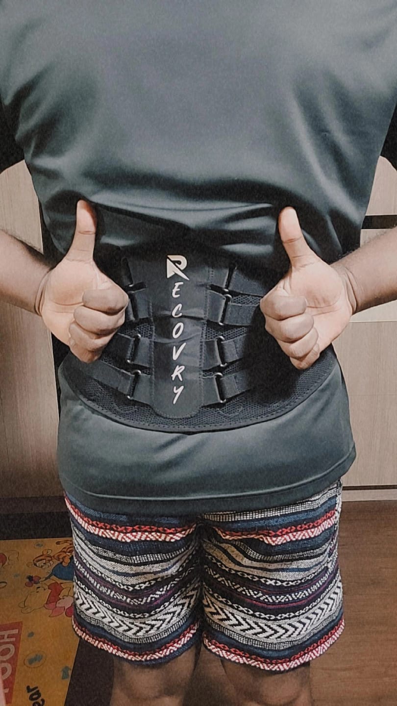Customer photo review of Recovry™ Waist Support