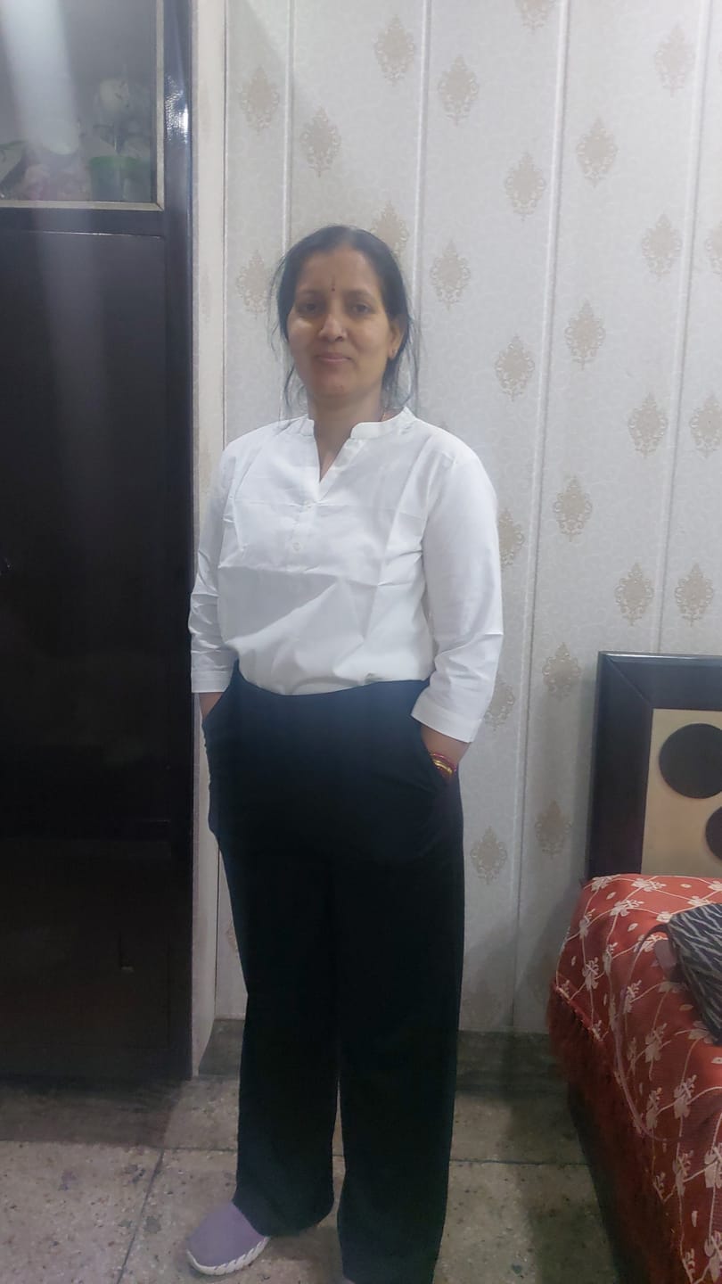 Customer photo review of Black Wide Leg Pants