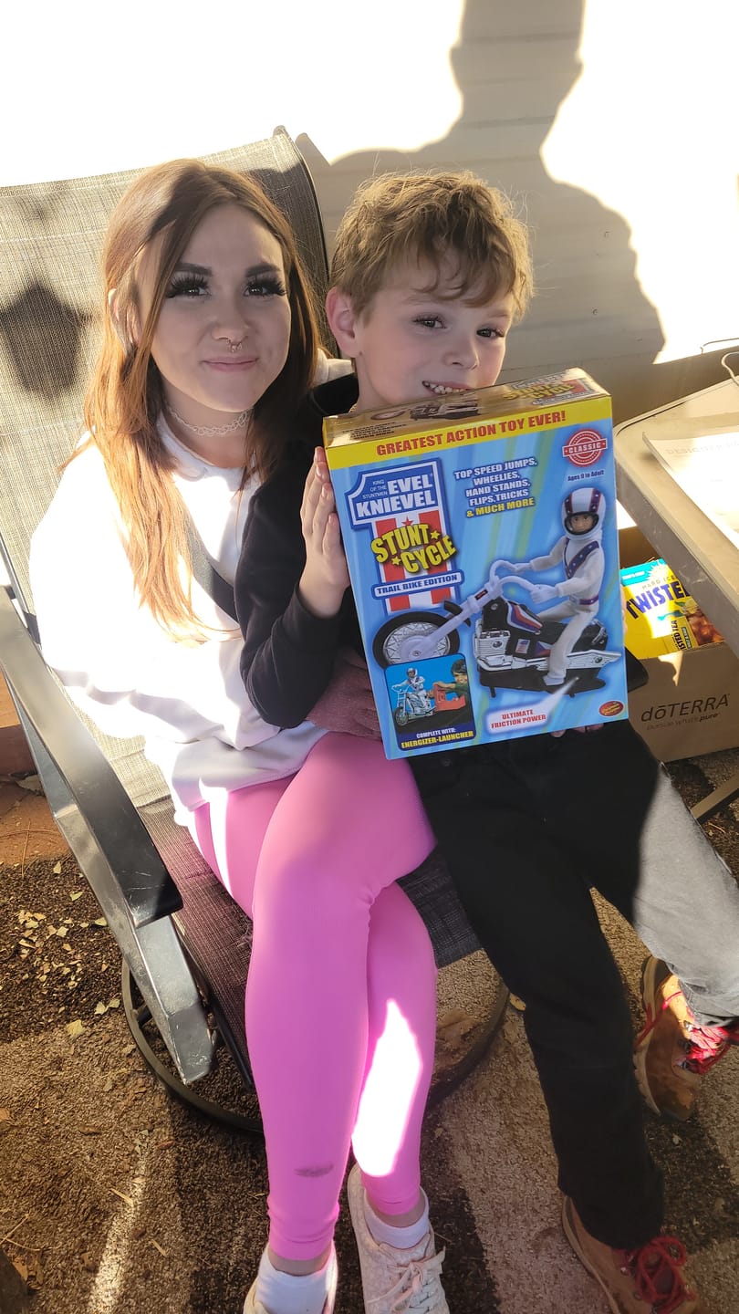 Customer photo review of Evel Knievel Trail Bike
