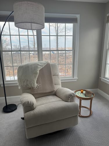 Customer photo review of Serene Rattan Table