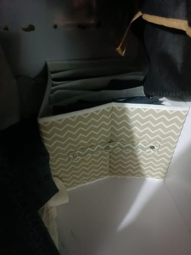 Customer photo review of Qoolish Pack of 2 Jeans Organizers