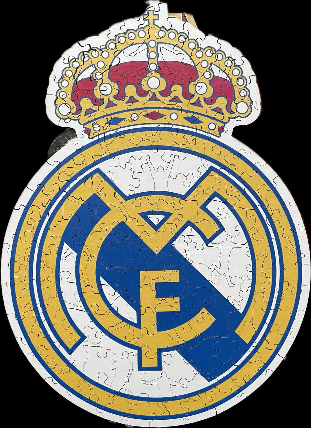 Customer photo review of Real Madrid CF® Logo - Wooden Puzzle