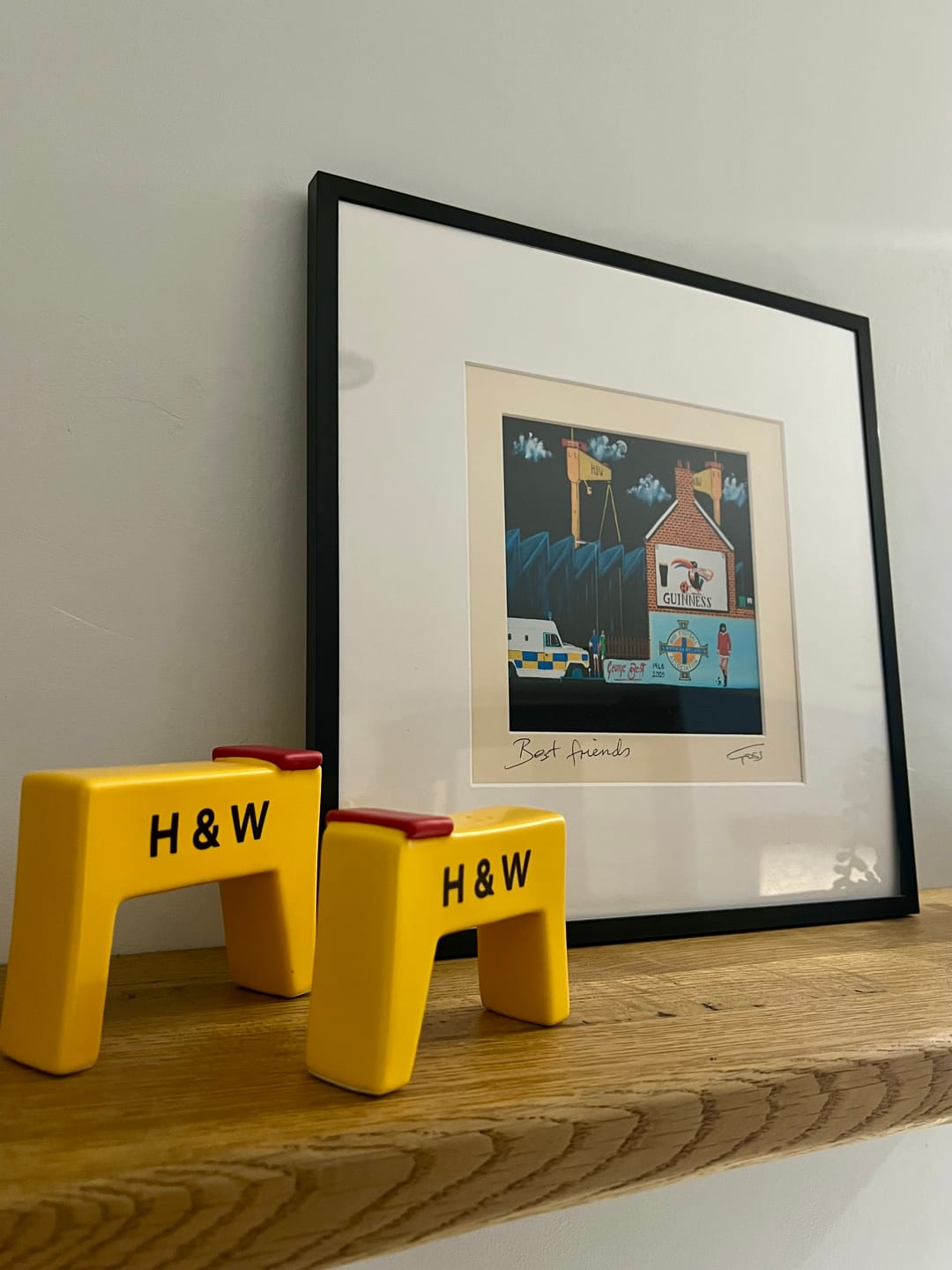 Customer photo review of H&W Cranes Salt & Pepper Shakers