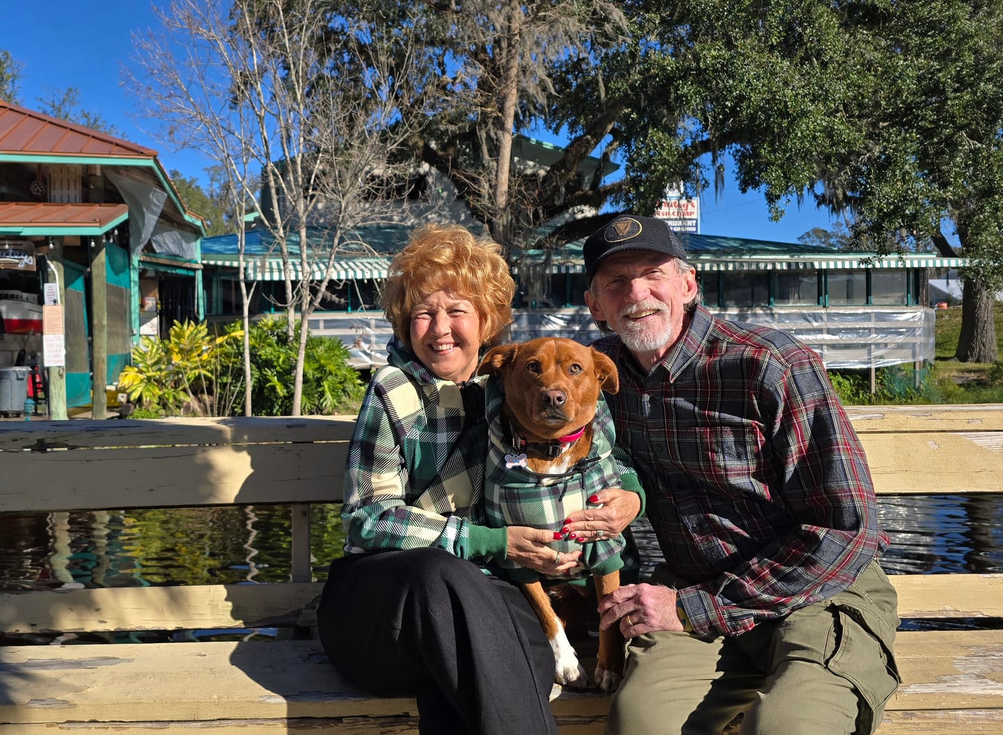 Customer photo review of Green Plaid Human Hoodie