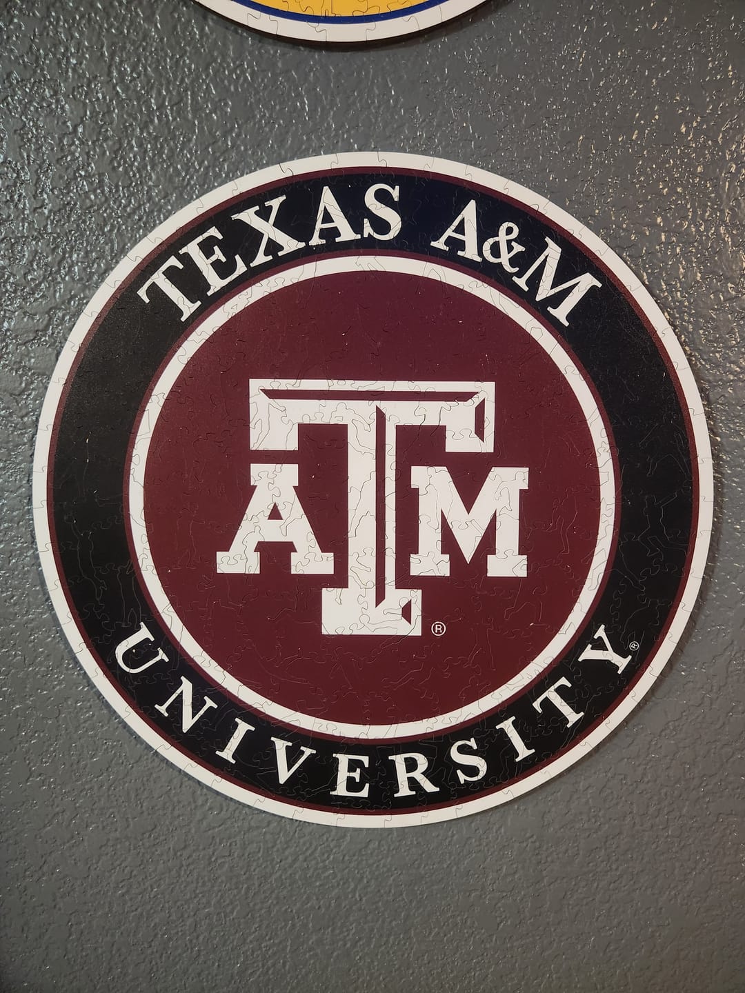 Customer photo review of Texas A&M University - Wooden Puzzle