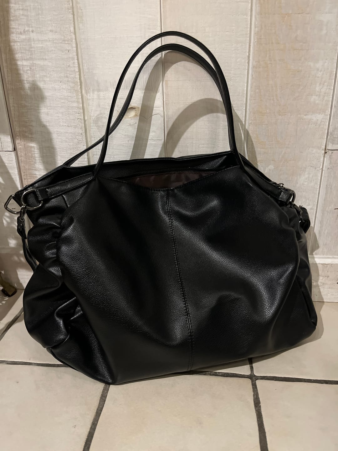 Customer photo review of INES - Sac à Main de Cours en Cuir Souple