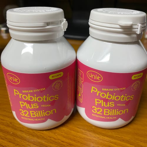 Customer photo review of Probiotics Plus 32 Billion