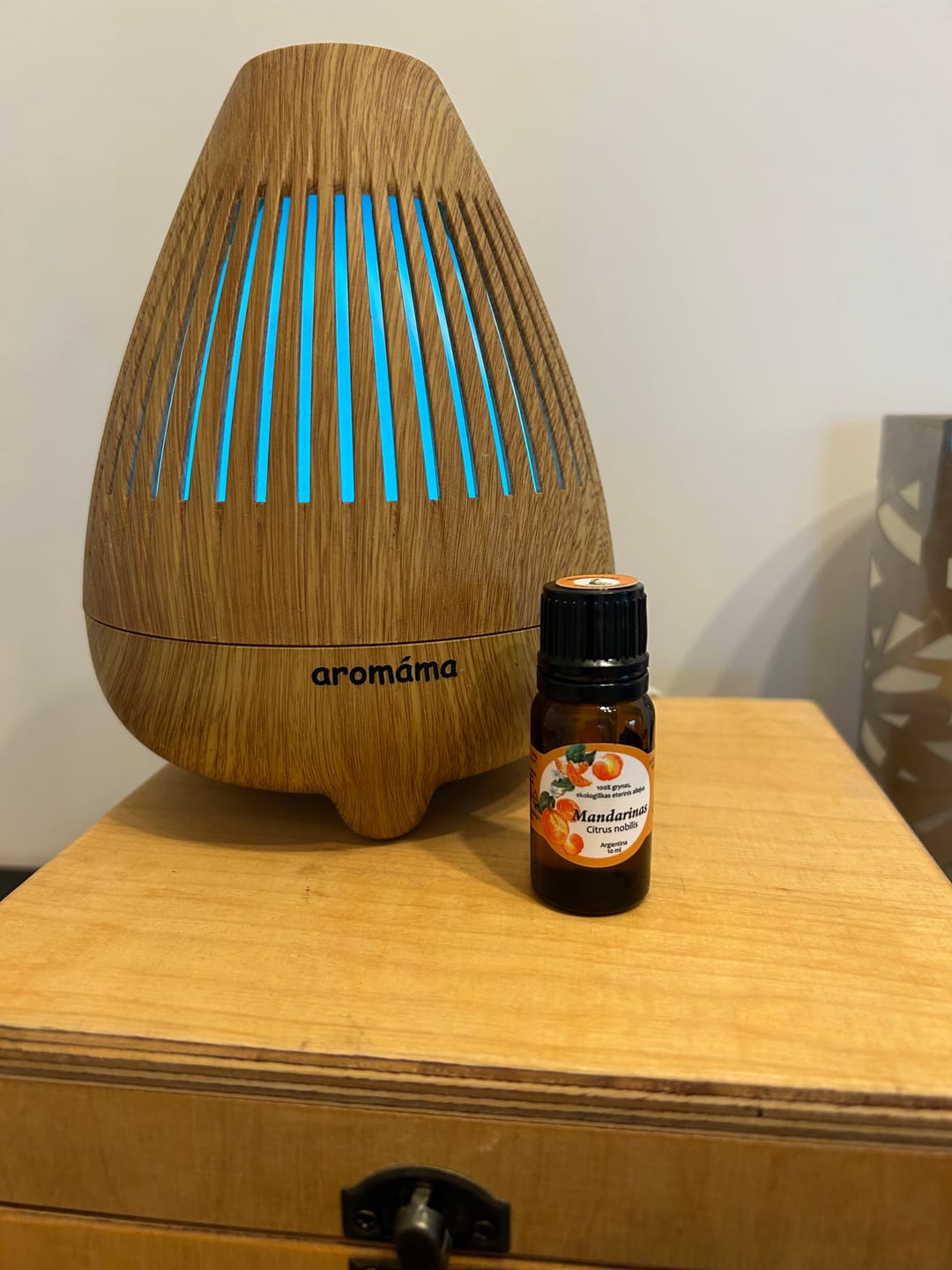 Customer photo review of Mandarinų eterinis aliejus