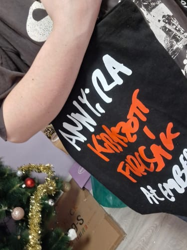 Customer photo review of FURCSÁK TOTEBAG | Carson Coma x Vates