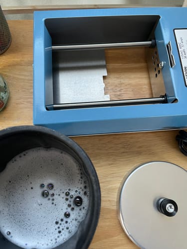 Customer photo review of Lortone 3A Rock Tumbler