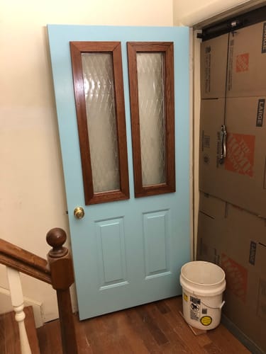 Customer photo review of Pease Slide-On Steel Door Sweep