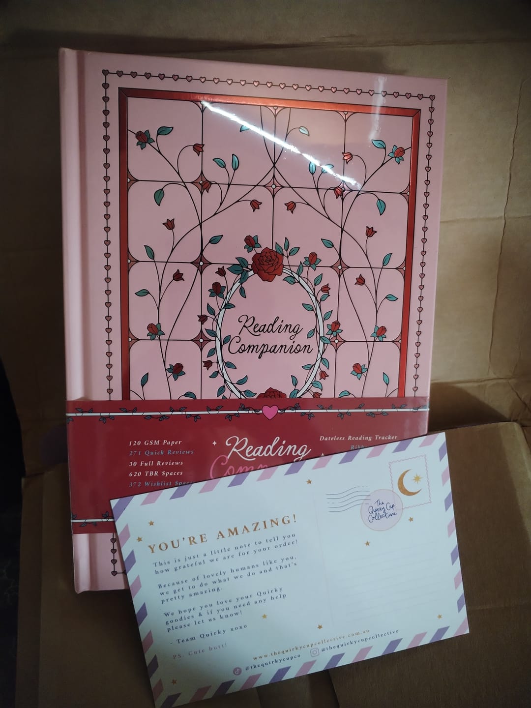Customer photo review of Everything Nice Reading Companion