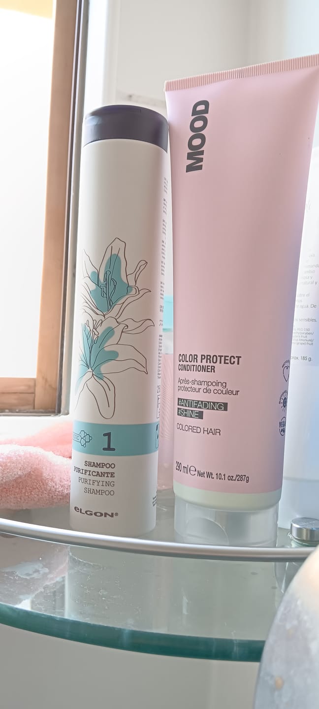 Customer photo review of Shampoo Anticaspa Purificante Primaria Elgon