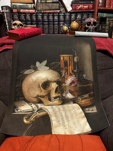 Customer photo review of Vanitas | Simon Renard de Saint-André | 1650