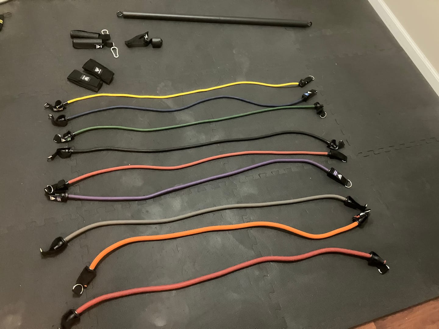 Customer photo review of Stackable Resistance Band Set