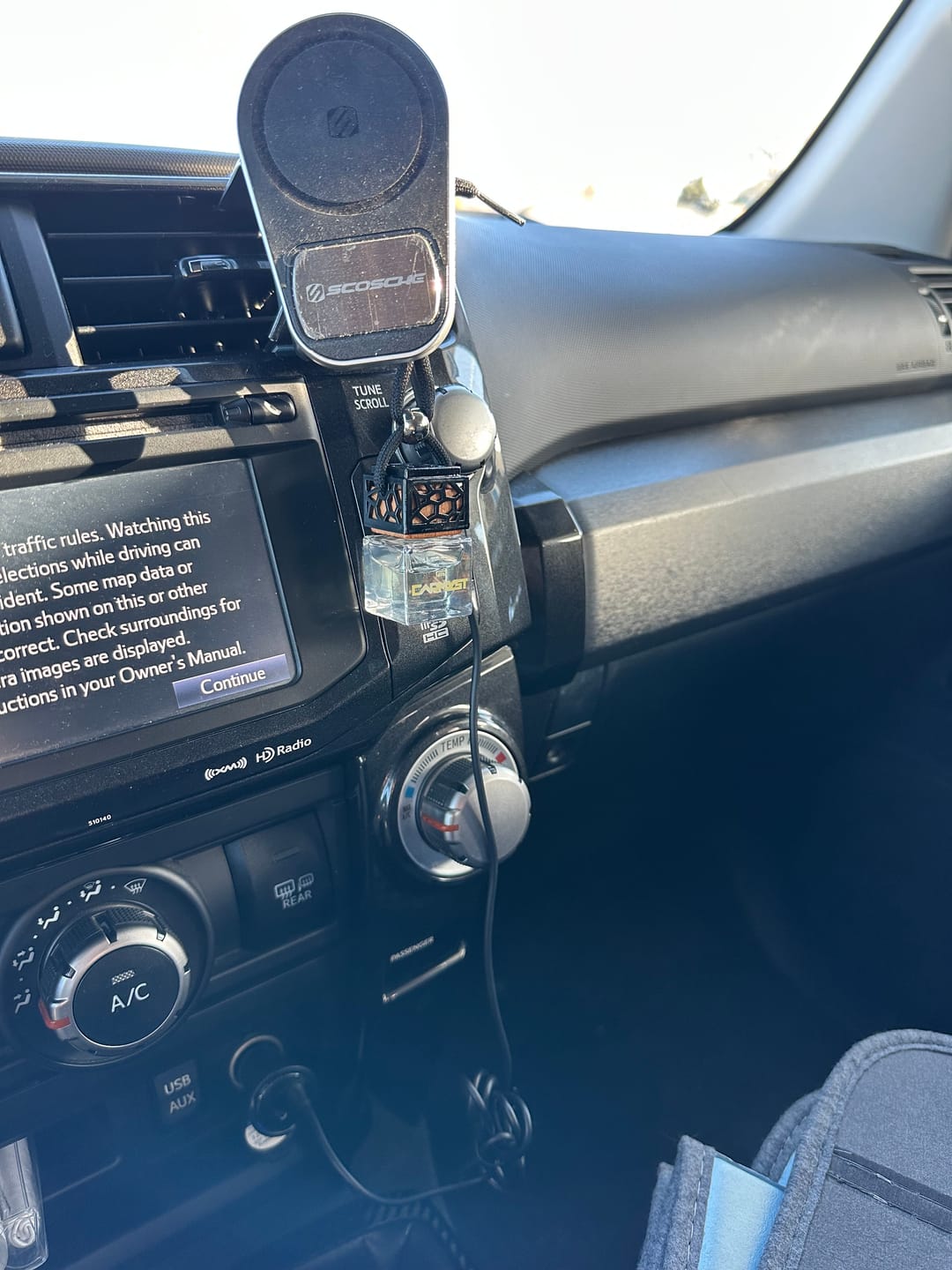 Customer photo review of Premium Car Diffuser