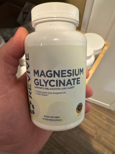 Customer photo review of Magnesium Glycinate