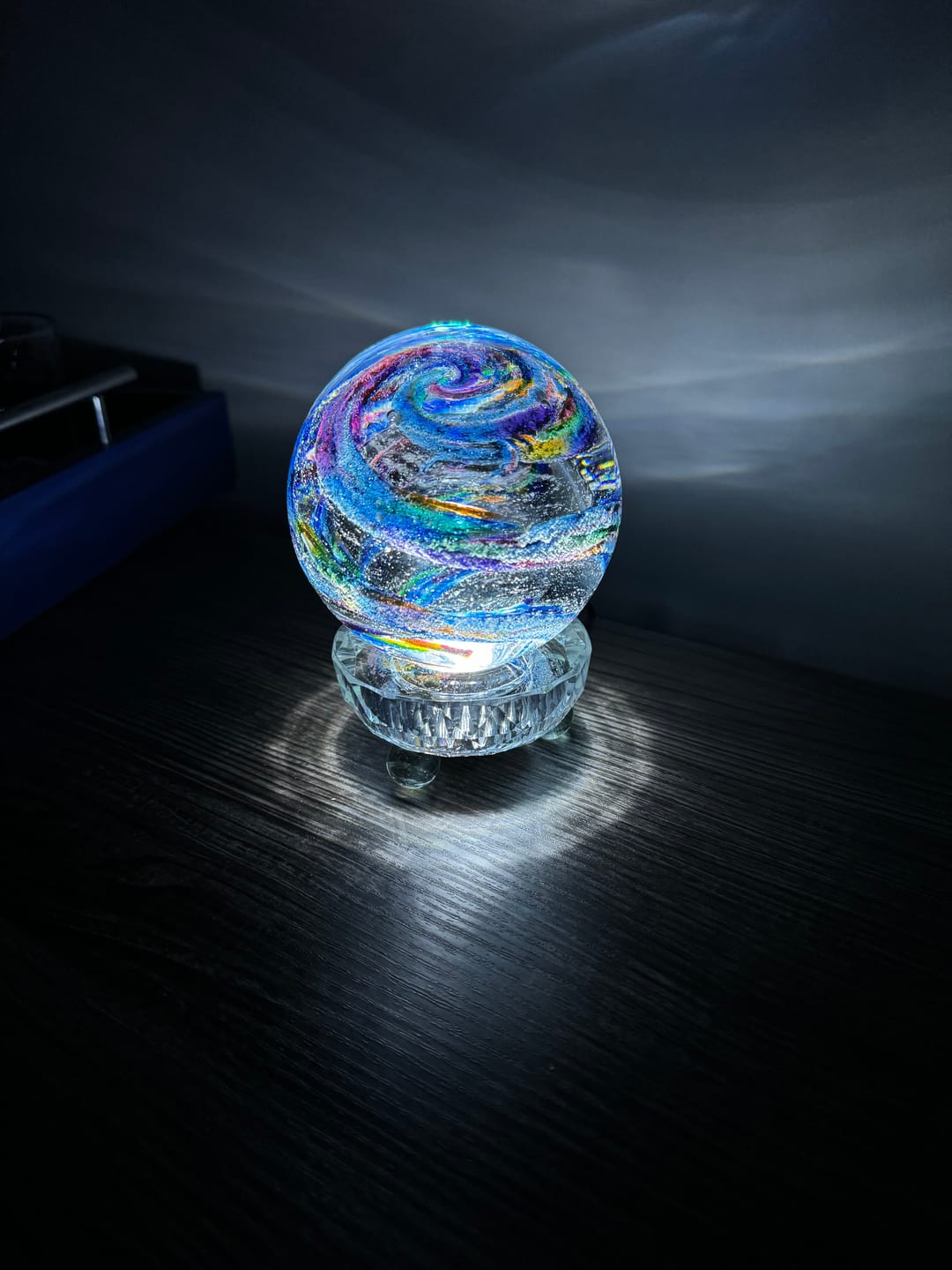 Customer photo review of Lucite Light Stand - White Light