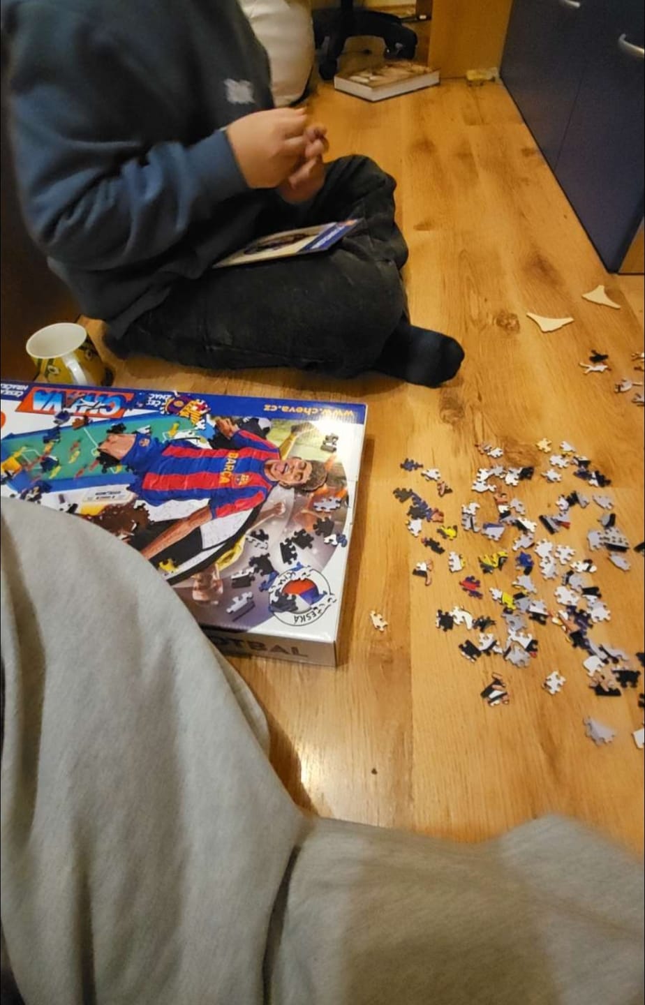 Customer photo review of Lamine Yamal - Wooden Puzzle