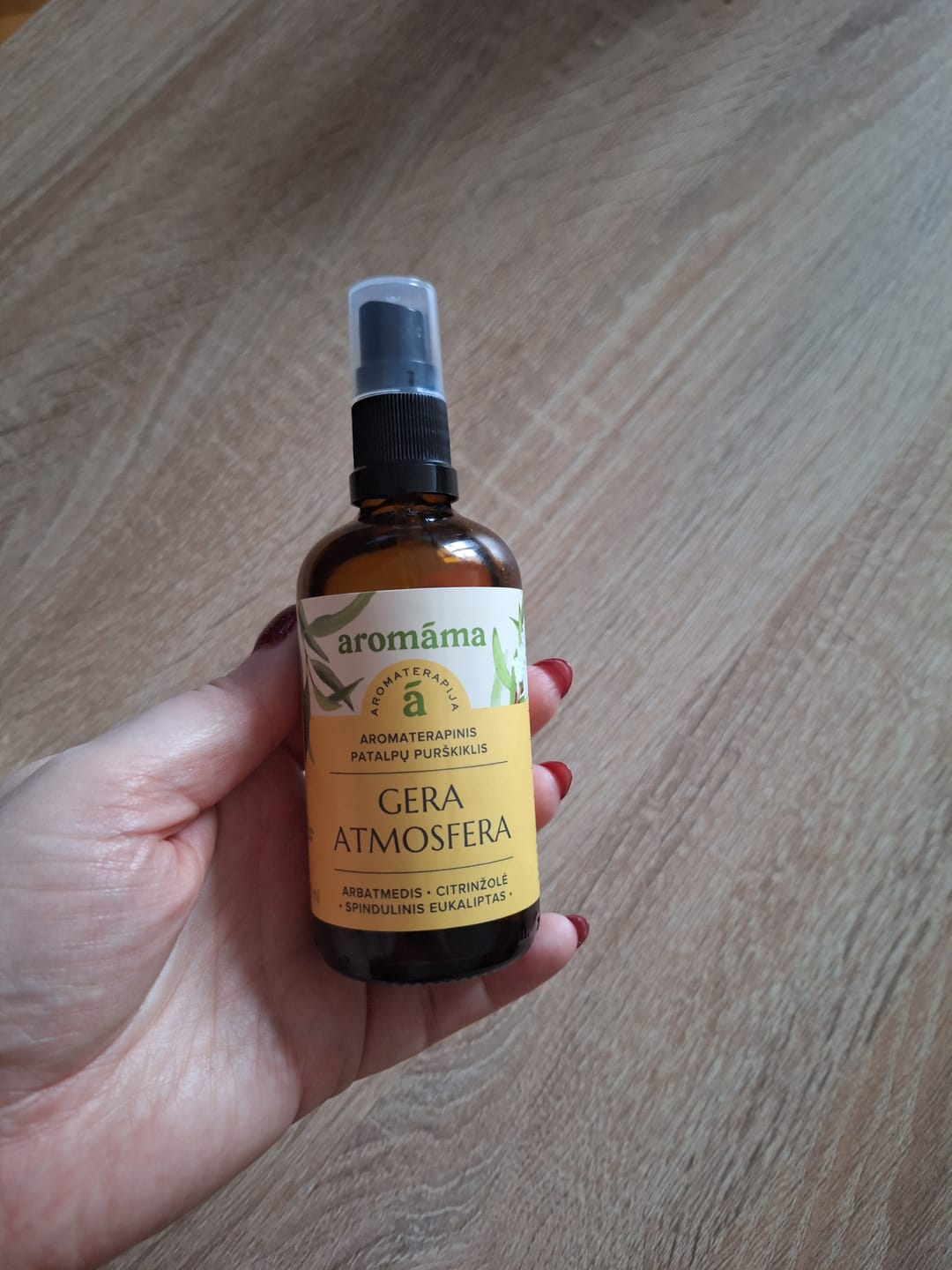 Customer photo review of Aromaterapinis patalpų purškiklis „Gera atmosfera“