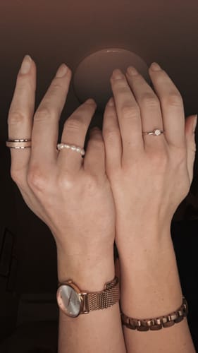 Customer photo review of Pearl Ring