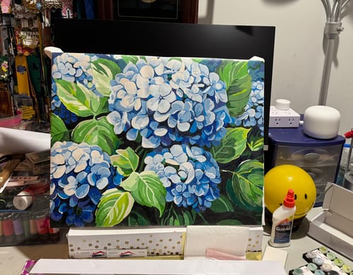 Customer photo review of Clustered Hydrangeas