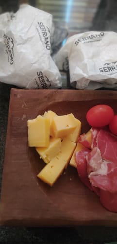 Customer photo review of Queso Chester, artesanal, picante