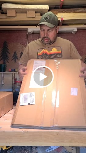 Customer video review of 20x18" Romeo & Juliet Serving Board Set Acrylic Router Template