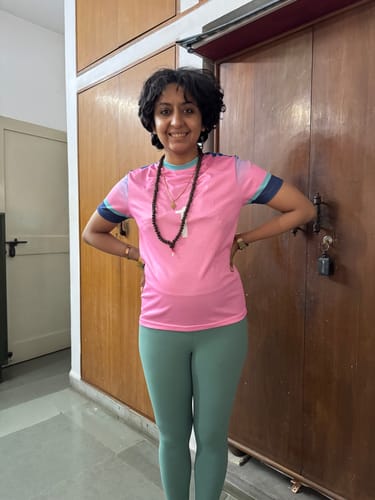 Customer photo review of Winning Look Customised Sports Jersey Set