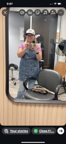 Customer photo review of Denim Rose