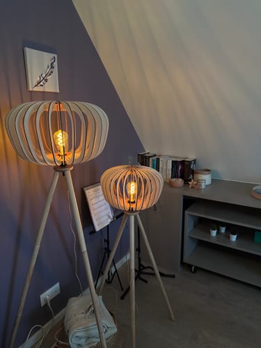 Customer photo review of Duo Agathe | Lampadaire