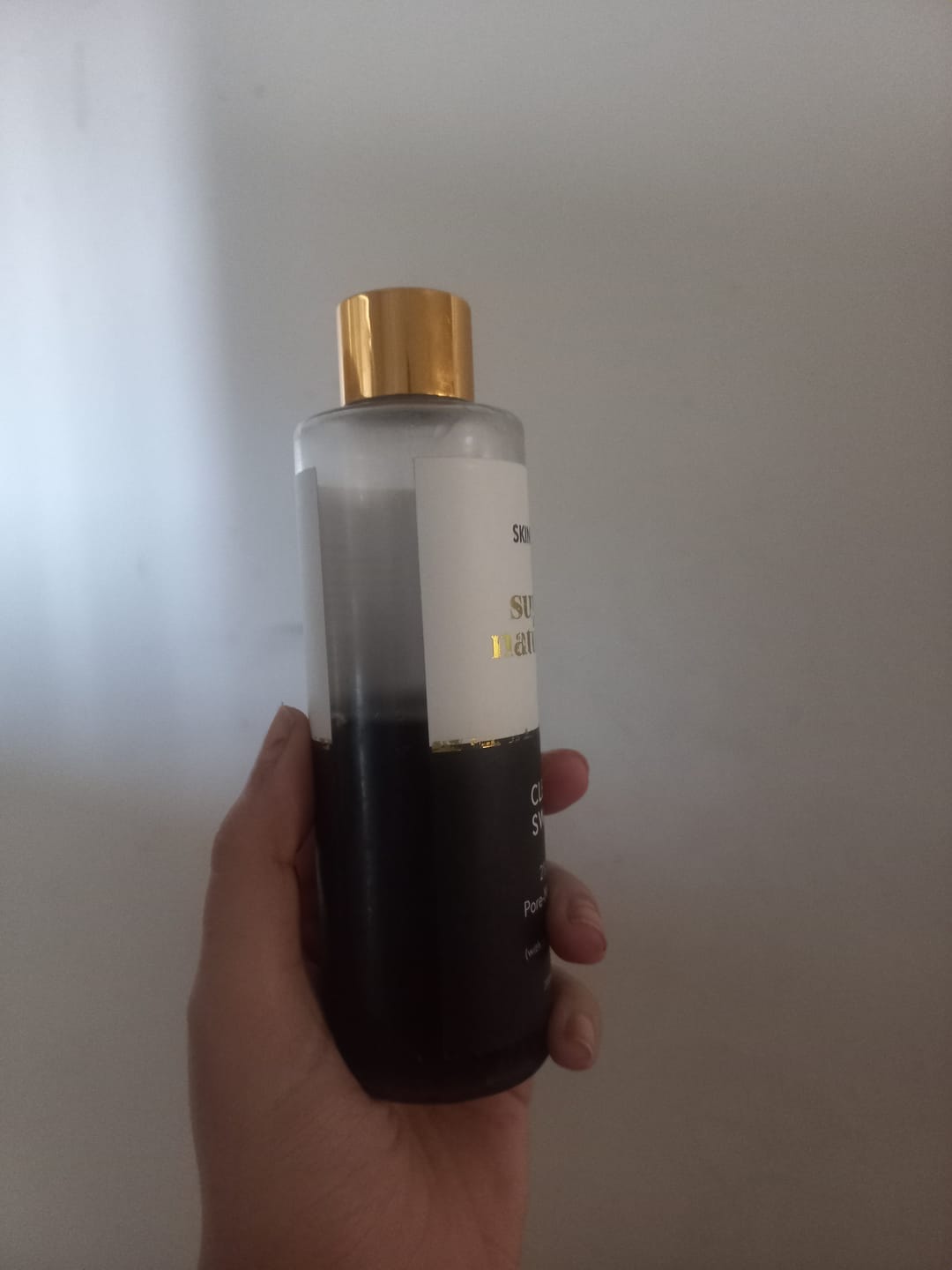 Customer photo review of CLEAN SWEEP - 2% BHA Pore-Minimizing Toner (w/ purifying Charcoal)