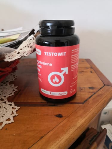 Customer photo review of TESTOWIT - Regolazione ormonale 120 cps NEW!