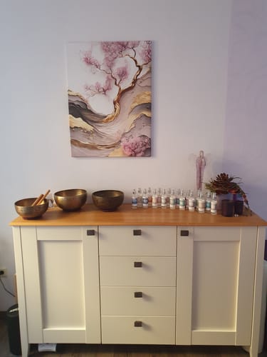 Customer photo review of Foto Leinwand "Abstrakte Kunst"