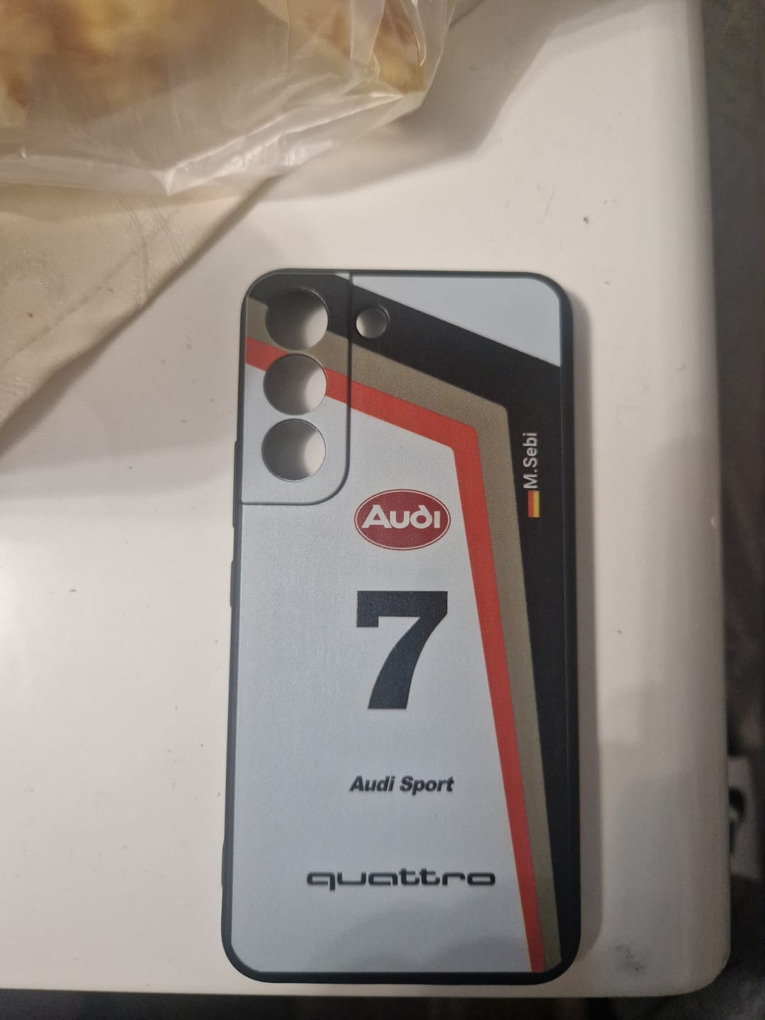 Customer photo review of Audi Quattro S1 E2 Pikes Peak Livery - Individuelle Handyhülle für Samsung