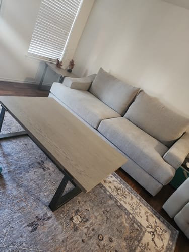 Customer photo review of Austonian 95" Sofa