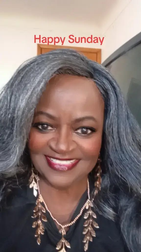 Customer photo review of Sensationnel Dashly Salt & Pepper Synthetic Hair 4" Deep Part HD Lace Front Wig - SP LACE UNIT 2