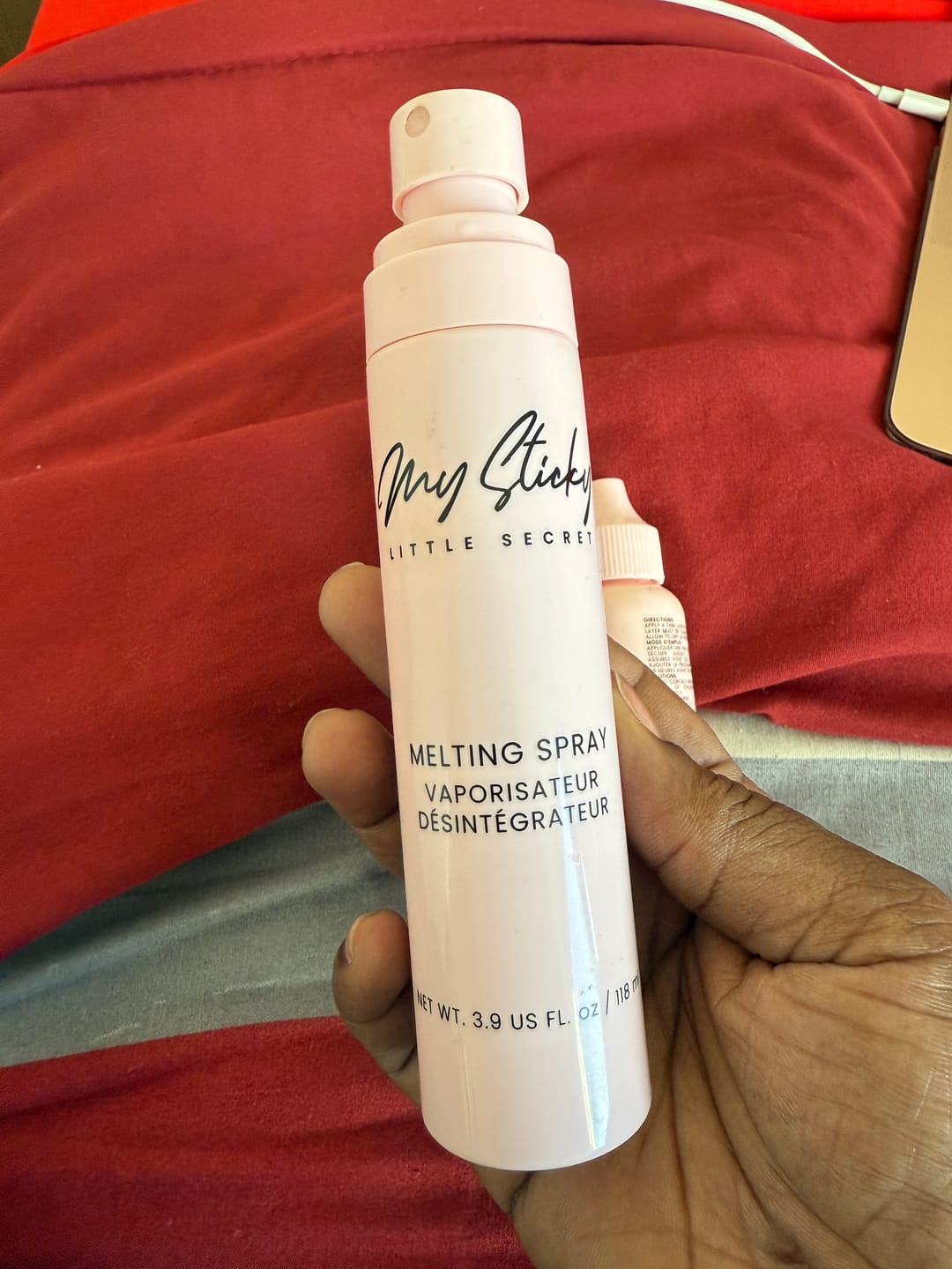 Customer photo review of Melting Spray