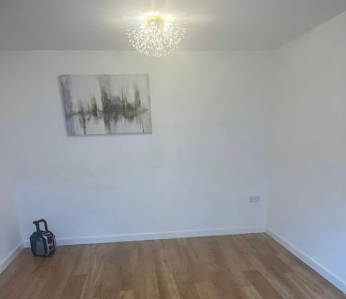 Customer photo review of Modern Beaded Sputnik Flush Mount Ceiling Light