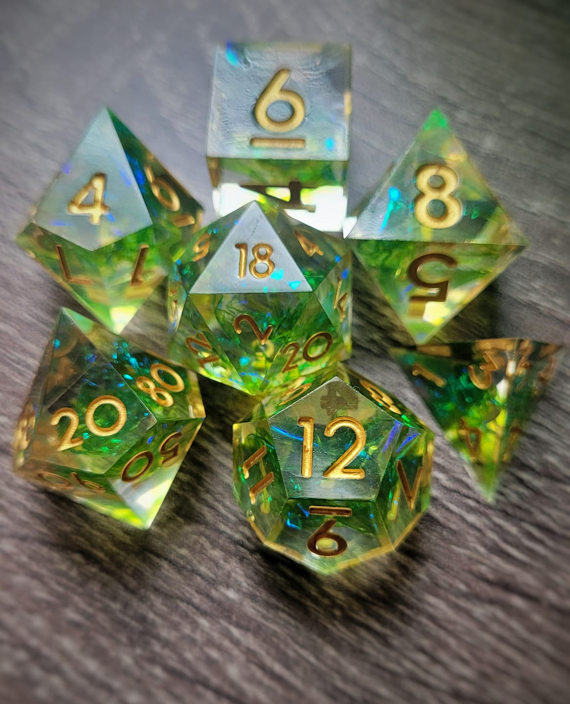 Customer photo review of Sharp Edge Mystery Dice